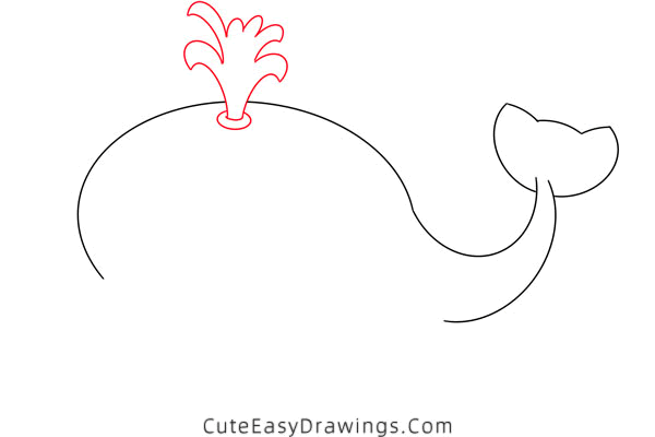 how to draw a whale - www.cuteeasydrawings.com