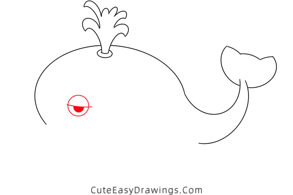 how to draw a whale - www.cuteeasydrawings.com