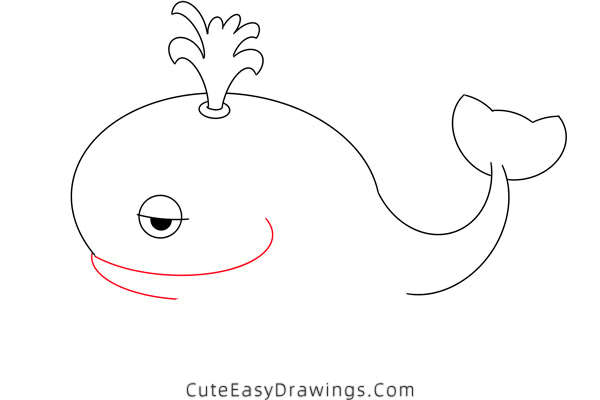 how to draw a whale - www.cuteeasydrawings.com