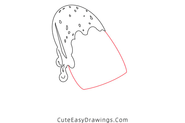 how to draw a popsicle - www.cuteeasydrawings.com