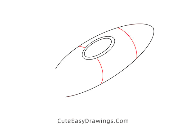 how to draw a rocket - www.cuteeasydrawings.com