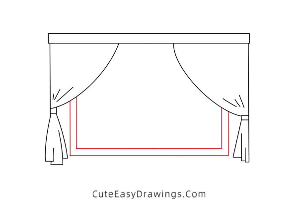 how to draw a winter window - www.cuteeasydrawings.com