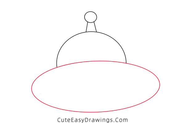 how to draw a ufo - www.cuteeasydrawings.com