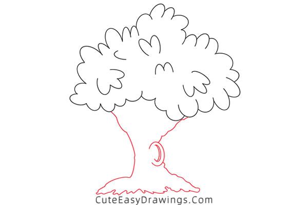 how to draw a tree - www.cuteeasydrawings.com