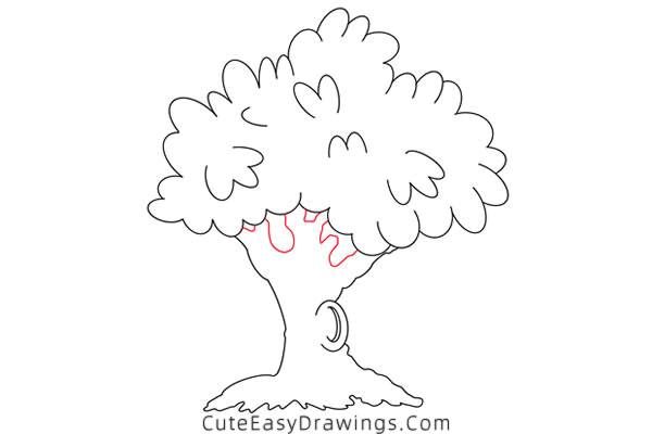 how to draw a tree - www.cuteeasydrawings.com