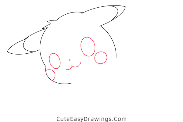 How to Draw Chibi Pikachu (Pokemon) Step by Step - YouTube