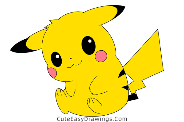 How to draw Pokemon Pikachu pencil drawing step by step - YouTube