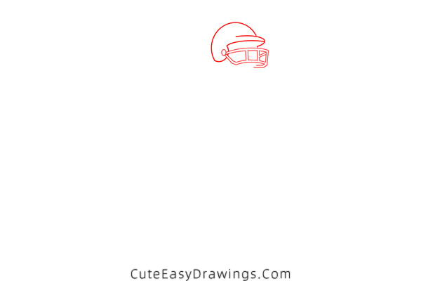 how to draw a cricketer - www.cuteeasydrawings.com