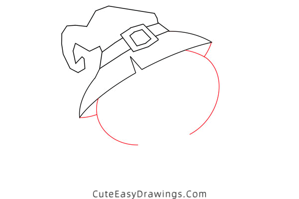 how to draw a halloween cat - www.cuteeasydrawings.com