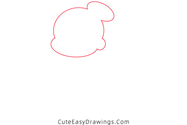 how to draw a ballerina - www.cuteeasydrawings.com