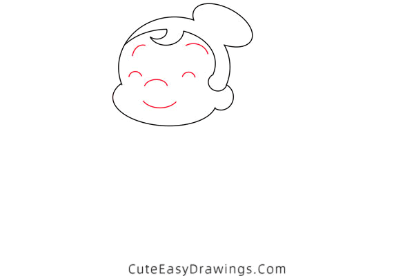 how to draw a ballerina - www.cuteeasydrawings.com