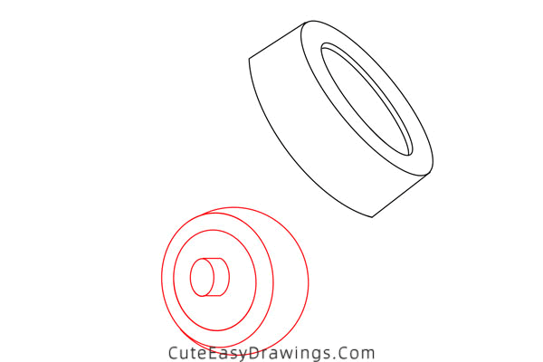 how to draw a cannon - www.cuteeasydrawings.com