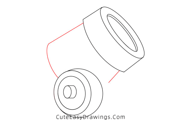 how to draw a cannon - www.cuteeasydrawings.com