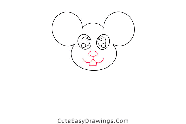 how to draw a mouse - www.cuteeasydrawings.com