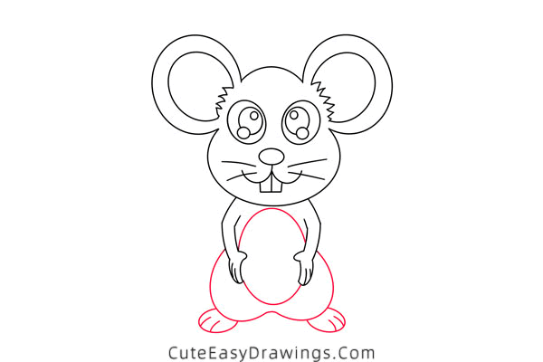 how to draw a mouse - www.cuteeasydrawings.com