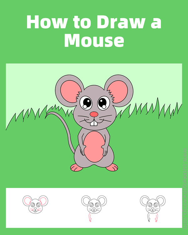 how to draw a mouse - www.cuteeasydrawings.com