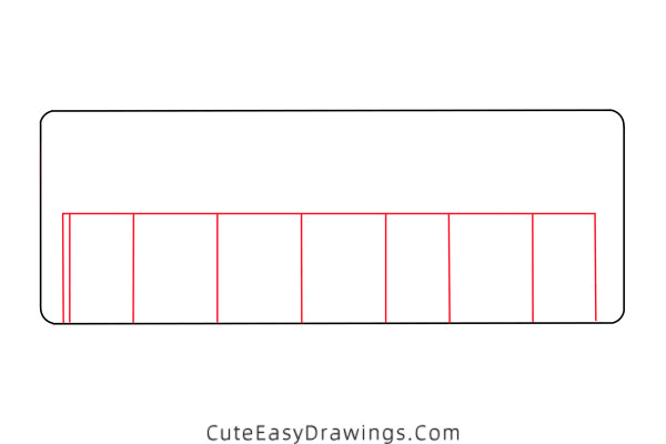 how to draw an electric keyboard - www.cuteeasydrawings.com