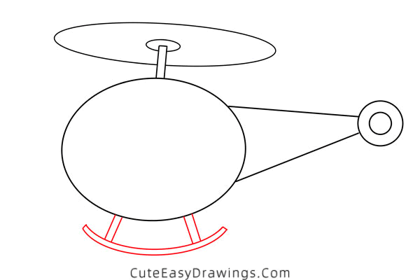 how to draw a helicopter easy - www.cuteeasydrawings.com