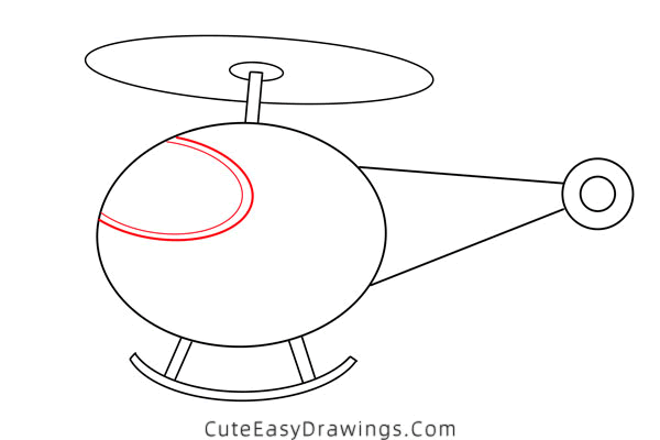 how to draw a helicopter easy - www.cuteeasydrawings.com