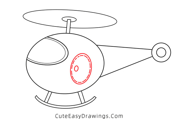 how to draw a helicopter easy - www.cuteeasydrawings.com