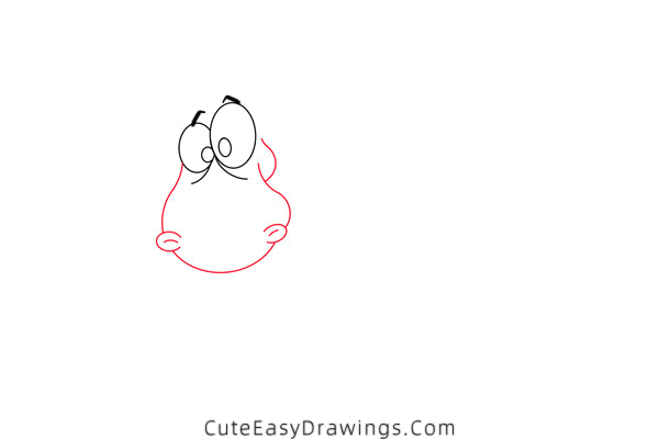 how to draw a horse - www.cuteeasydrawings.com