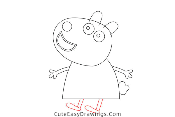 how to draw suzy sheep - www.cuteeasydrawings.com