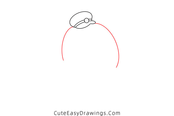 how to draw a carrier pigeon - www.cuteeasydrawings.com