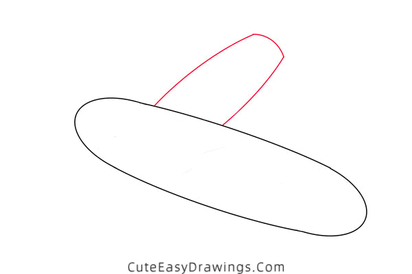 how to draw a baguette - www.cuteeasydrawings.com