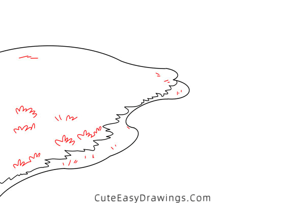 how to draw a river - www.cuteeasydrawings.com