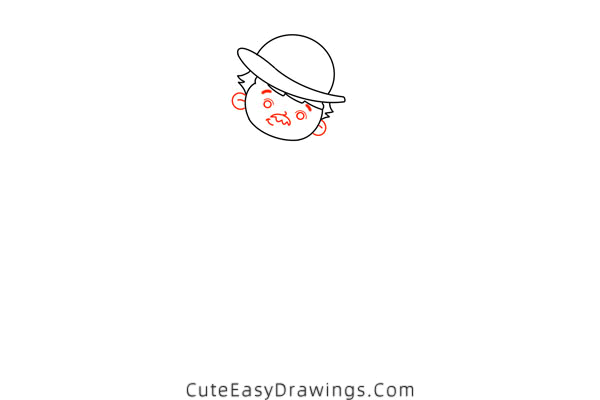 how to draw charlie chaplin - www.cuteeasydrawings.com