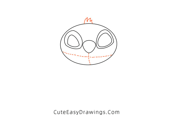 how to draw stitch - www.cuteeasydrawings.com