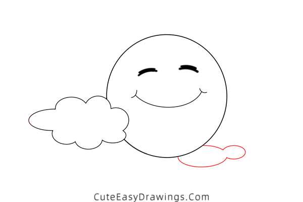 how to draw the night sky - www.cuteeasydrawings.com