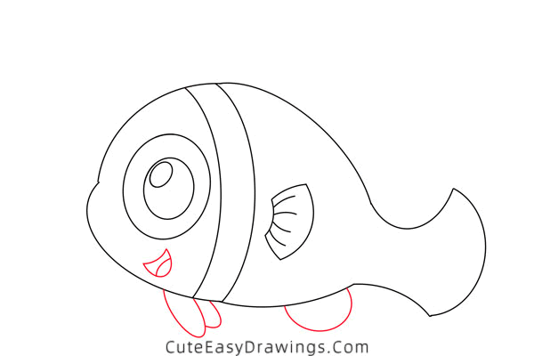 how to draw nemo - www.cuteeasydrawings.com