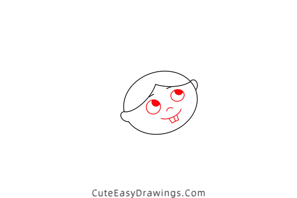 how to draw a girl with a balloon - www.cuteeasydrawings.com