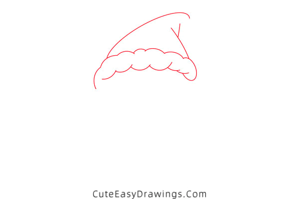 how to draw cartoon santa claus - www.cuteeasydrawings.com