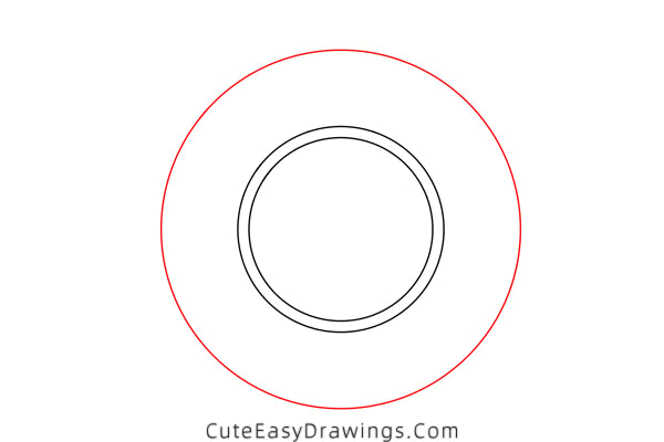 how to draw a swim ring - www.cuteeasydrawings.com