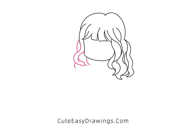 how to draw hermione granger - www.cuteeasydrawings.com