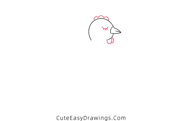 how to draw a hen hatching eggs - www.cuteeasydrawings.com