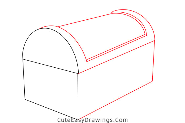 how to draw a treasure chest - www.cuteeasydrawings.com