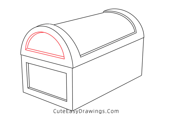 how to draw a treasure chest - www.cuteeasydrawings.com