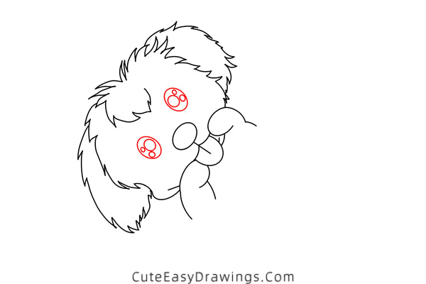 how to draw a puppy - www.cuteeasydrawings.com