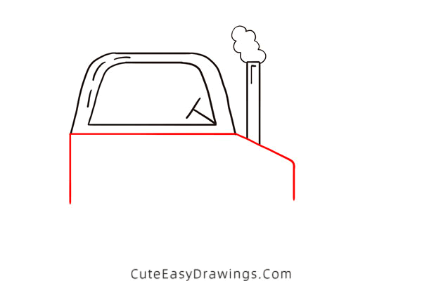 how to draw a bulldozer - www.cuteeasydrawings.com