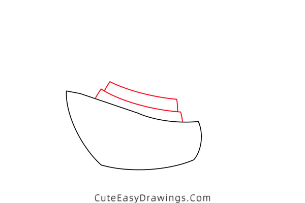 how to draw a cruise ship - www.cuteeasydrawings.com