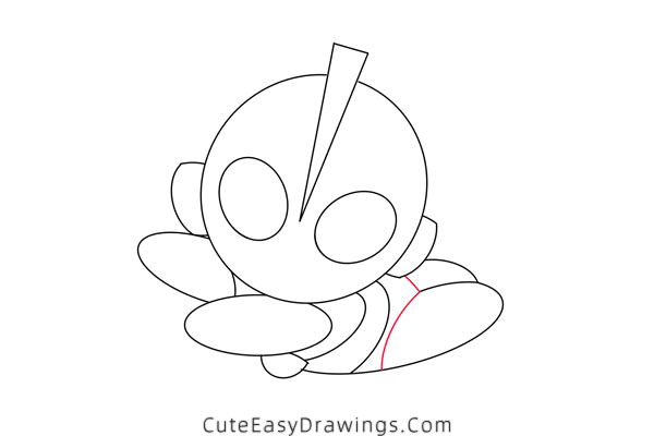 how to draw ultraman - www.cuteeasydrawings.com