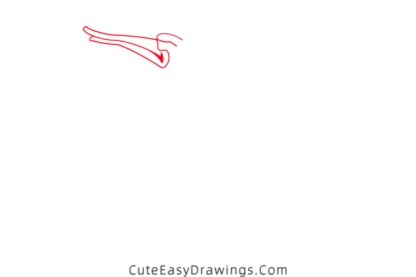 how to draw a migratory bird - www.cuteeasydrawings.com