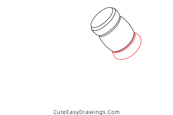 how to draw a judge mallet - www.cuteeasydrawings.com