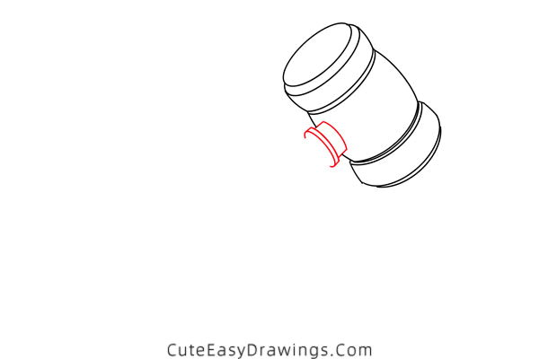 how to draw a judge mallet - www.cuteeasydrawings.com