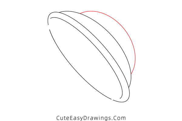 how to draw a ufo easy - www.cuteeasydrawings.com