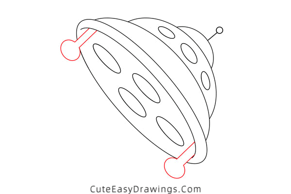 how to draw a ufo easy - www.cuteeasydrawings.com