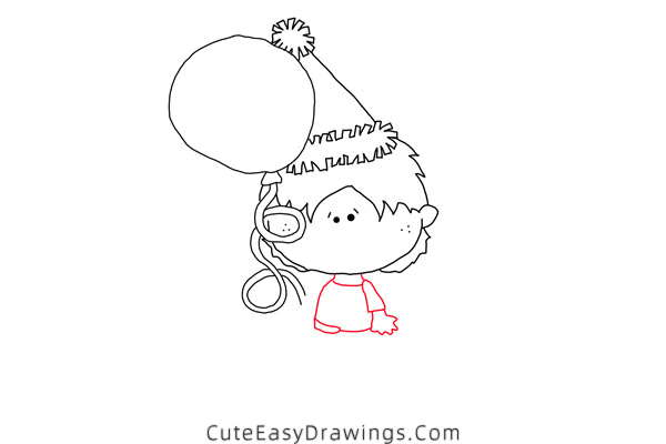 how to draw a birthday boy - www.cuteeasydrawings.com